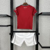 2025/2026 Manchester United Home Football Shirt Kids Size back view