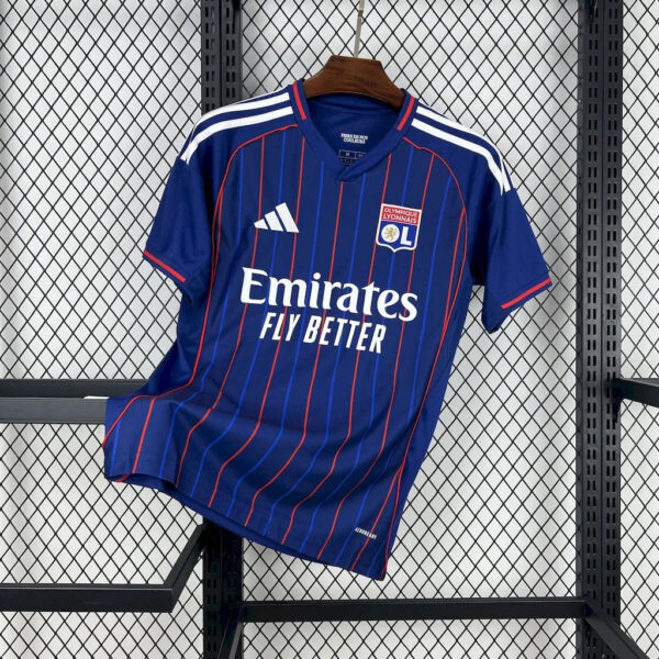 2025/2026 Olympique Lyon Away Football Shirt