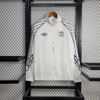 2025/2026 PSG Air Jordan Jacket White Windbreaker front view