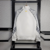 2025/2026 PSG Air Jordan Jacket White Windbreaker back view