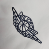 2025/2026 PSG Air Jordan Jacket White Windbreaker detail view