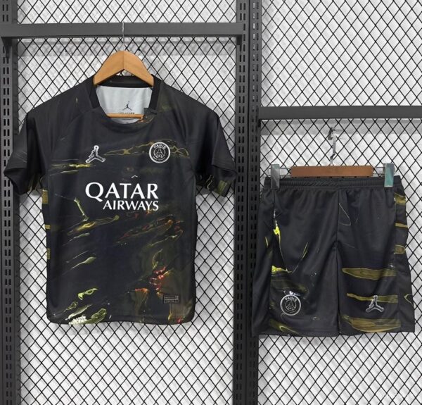 2025/2026 PSG Paris Saint-Germain Stadium Night Edition Football Shirt Kids Size