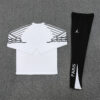 2025/2026 PSG Paris Saint-Germain White Half-Pull Tracksuit back view