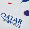 2025/2026 PSG Paris Saint-Germain White Half-Pull Tracksuit detail view