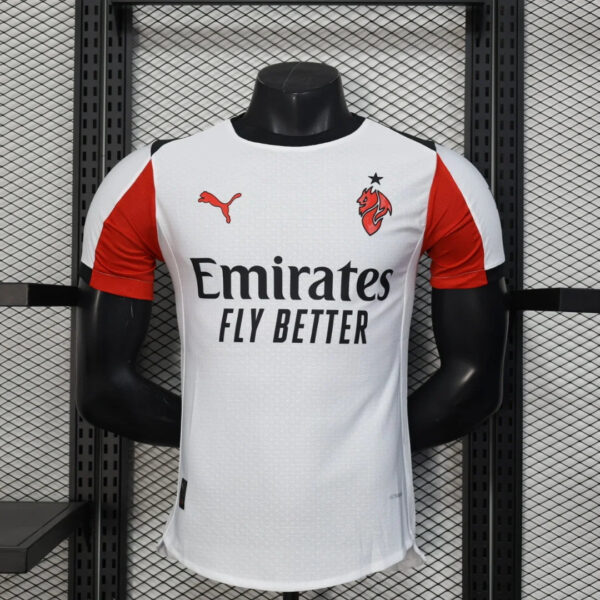 2025/2026 Player Version AC Milan Away Football Shirt