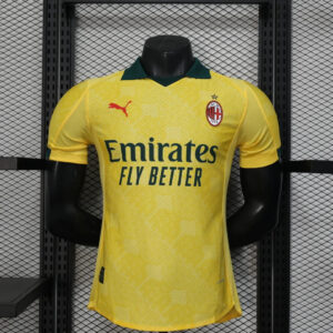 2025/2026 Player Version AC Milan Third Away Football Shirt