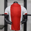 2025/2026 Player Version Ajax Home Football Shirt back view