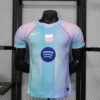 2025/2026 Player Version Barcelona Concept Pink Blue Gradient Football Shirt front view