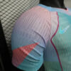 2025/2026 Player Version Barcelona Concept Pink Blue Gradient Football Shirt detail view