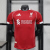 2025/2026 Player Version Liverpool Home Football Shirt front view