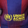 2025/2026 Player Version Long Sleeve Barcelona Home Football Shirt detail view