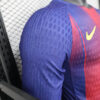 2025/2026 Player Version Long Sleeve Barcelona Home Football Shirt detail view