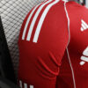 2025/2026 Player Version Long Sleeve Liverpool Home Football Shirt detail view