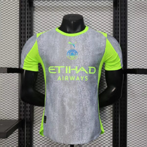 2025/2026 Player Version Manchester City Third Away Football Shirt
