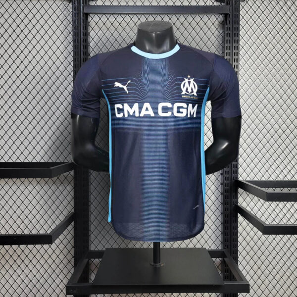2025/2026 Player Version Olympique Marseille Away Football Shirt