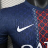 2025/2026 Player Version PSG Paris Saint-Germain Home Football Shirt detail view