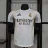2025/2026 Player Version Real Madrid Home Football Shirt front view
