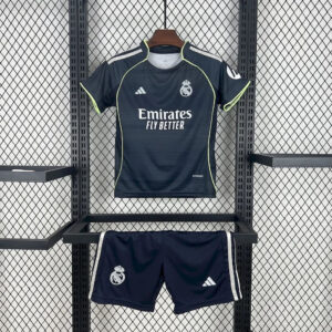 2025/2026 Real Madrid Away Football Shirt Kids Size