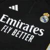 2025/2026 Real Madrid Black Half-Pull Tracksuit detail view