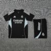 2025/2026 Real Madrid Black Training Set front view