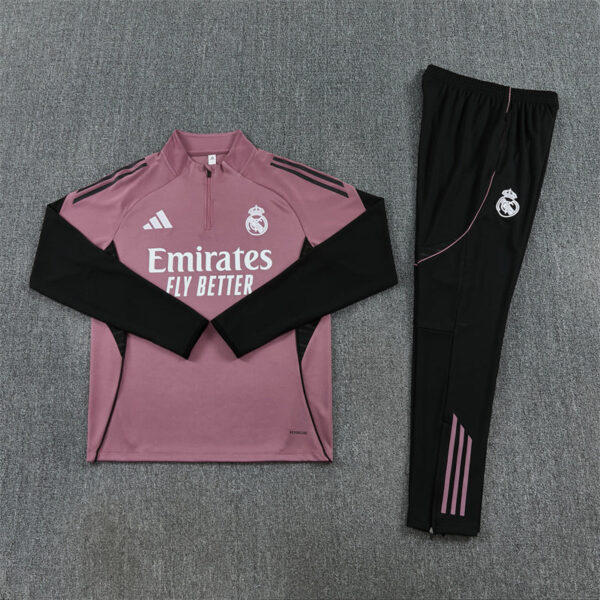 2025/2026 Real Madrid Half-Pull Tracksuit