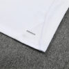 2025/2026 Real Madrid Half-Pull White and Blue Tracksuit detail view
