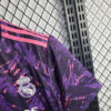 2025/2026 Real Madrid Purple Special Edition Lizz Football Shirt detail view