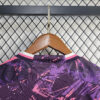 2025/2026 Real Madrid Purple Special Edition Lizz Football Shirt detail view