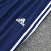2025/2026 Real Madrid White and Blue Half-Pull Tracksuit detail view