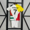 2025/2026 Ronaldo All Teams Football Shirt Kids Size back view