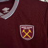 2025/2026 West Ham United Home Football Shirt detail view
