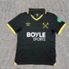 2025/2026 West Ham United Third Away Football Shirt front view