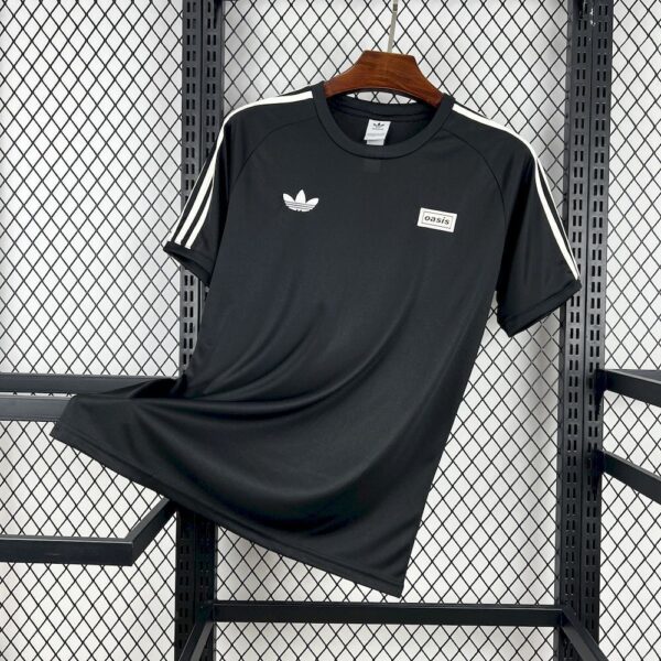 2025/26 Oasis Adidas Black Shirt Football