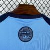 2025/26 Oasis Adidas Blue Shirt Football detail view
