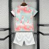2026 Belgium Away World Cup Football Shirt Kids Size back view