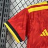 2026 Belgium Home World Cup Football Shirt Kids Size detail view