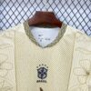2026 Brazil Arara Aurora Gold Special Edition Football Shirt detail view