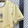 2026 Brazil Arara Aurora Gold Special Edition Football Shirt detail view
