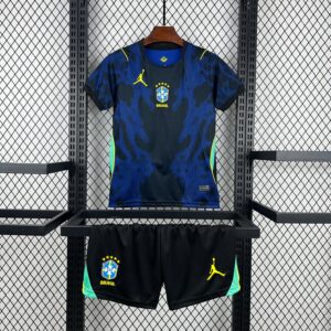 2026 Brazil Away World Cup Football Shirt Kids Size