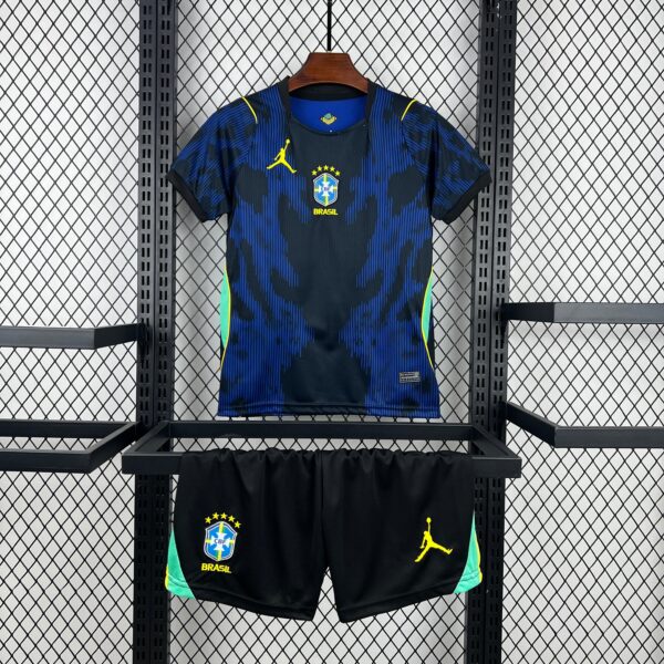 2026 Brazil Away World Cup Football Shirt Kids Size