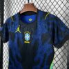 2026 Brazil Away World Cup Football Shirt Kids Size detail view