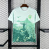 2026 Brazil Green Rio Special Edition Football Shirt front view