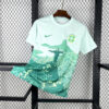 2026 Brazil Green Rio Special Edition Football Shirt back view