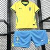 2026 Brazil Home World Cup Football Shirt Kids Size detail view