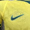2026 Brazil Home World Cup Jersey Player Version detail view