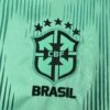2026 Brazil Mint Waves World Cup Jersey detail view