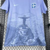 2026 Brazil Special Edition Purple Rio Football Shirt detail view