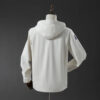 2026 Brazil Windbreaker Beige Jacket back view