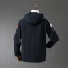 2026 Brazil Windbreaker Black Jacket back view