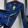 2026 Brazil World Cup Away Long Sleeve Football Jersey detail view